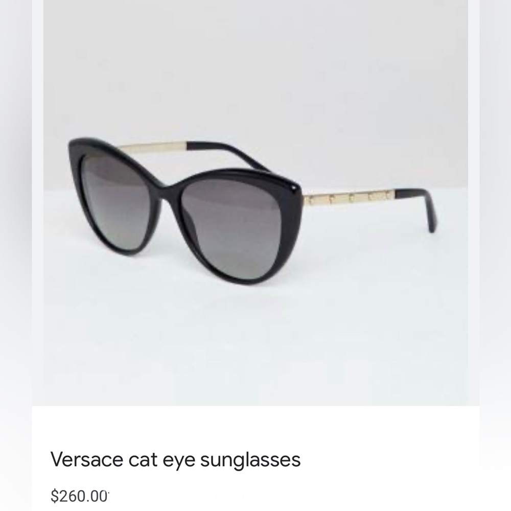 Versace women’s cat eye sunglasses